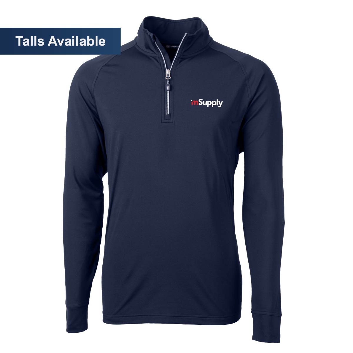 Cutter & Buck Men's Eco Stretch 1/4 Zip  with mSupply Logo