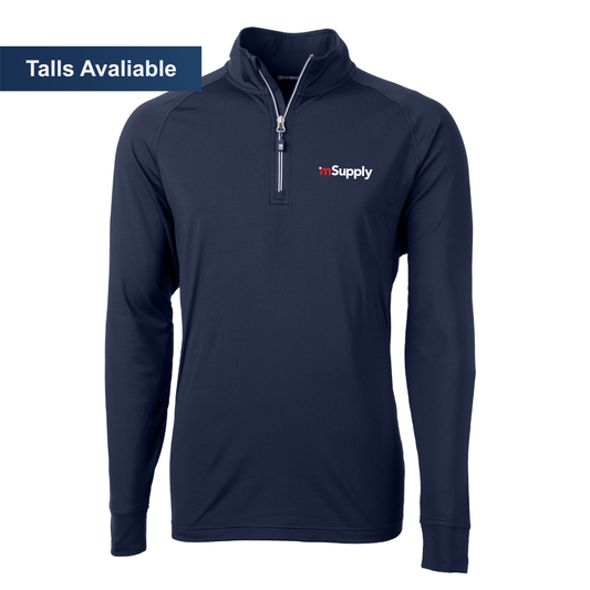 Cutter & Buck Men's Eco Stretch 1/4 Zip  with mSupply Logo