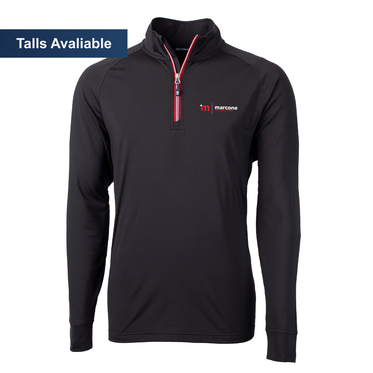 Cutter & Buck Men's Eco Stretch 1/4 Zip with Marcone Appliance Logo