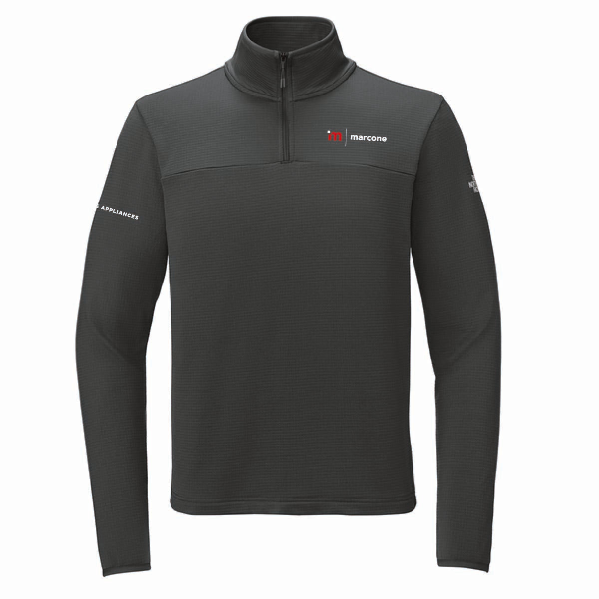 The North Face Men's Aim 1/4 Zip Fleece with Marcone Logo