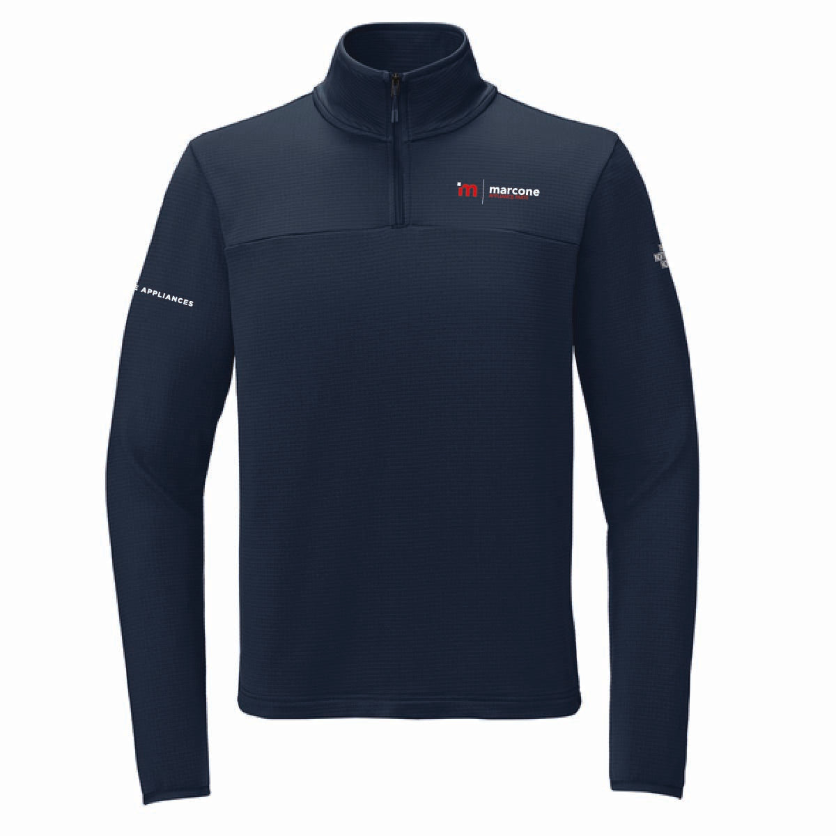 The North Face Men's Aim 1/4 Zip Fleece with Marcone Appliance Logo