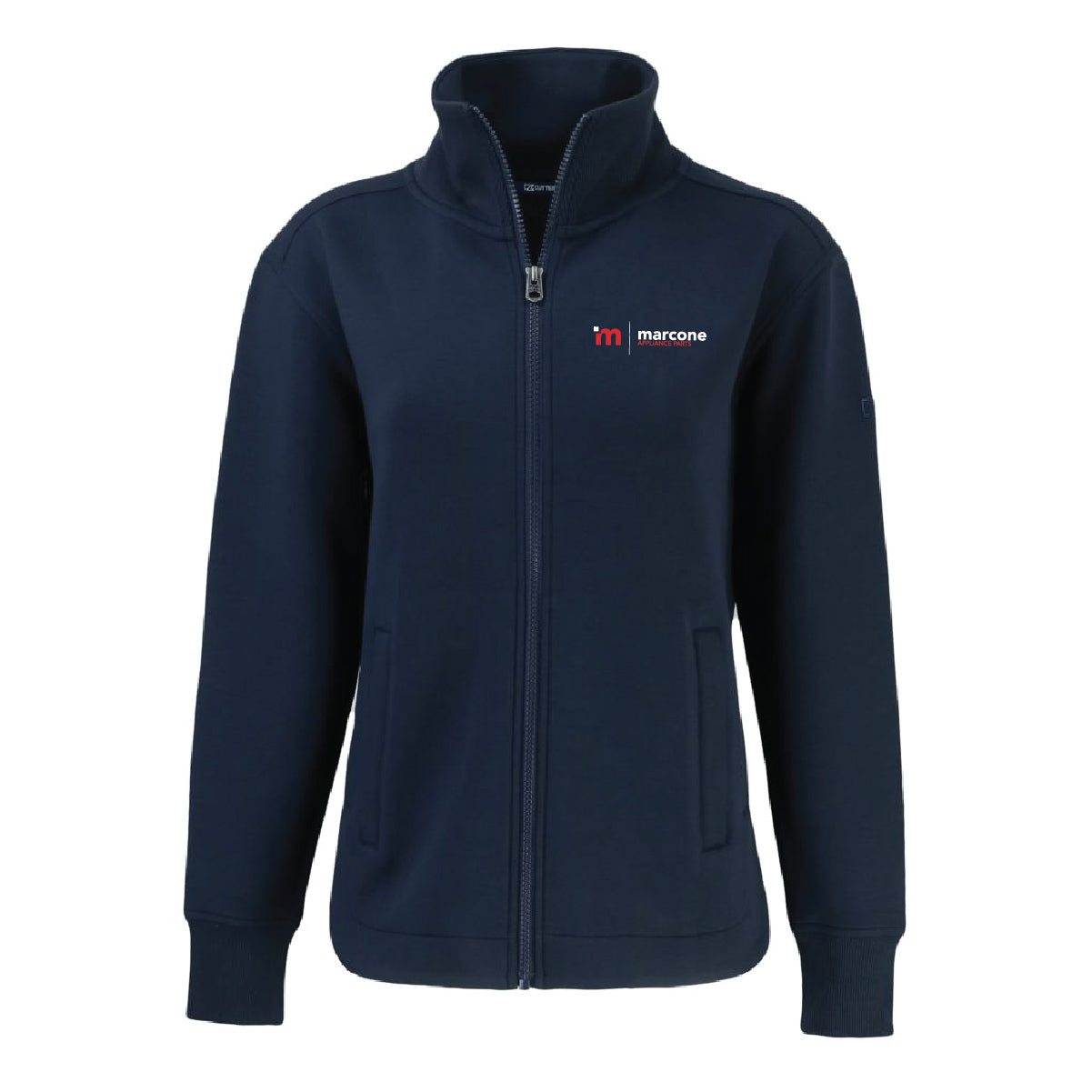 Cutter & Buck Women's Roam Full Zip Jacket with Marcone Appliance Logo