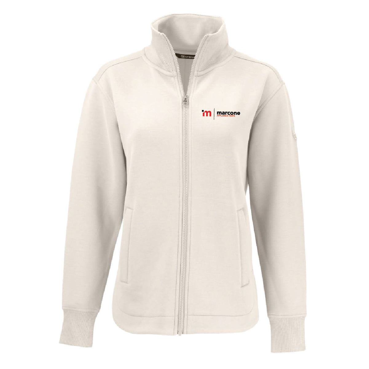 Cutter & Buck Women's Roam Full Zip Jacket with Marcone Appliance Logo