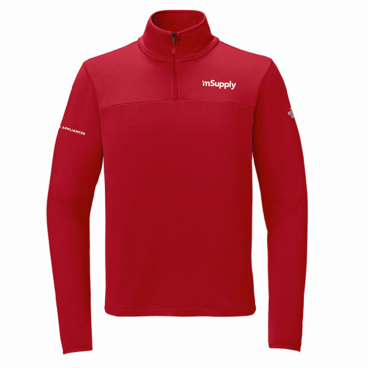 The North Face Men's Aim 1/4 Zip Fleece with mSupply Logo
