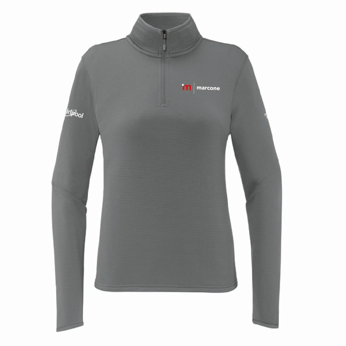 The North Face Women's Aim 1/4 Zip Fleece with Marcone Logo