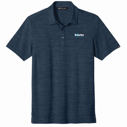 TravisMathew Men's Crestview Polo with Marks Supply Logo