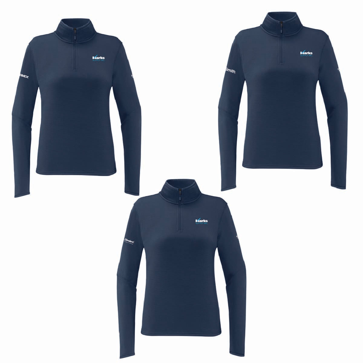 The North Face Women's Aim 1/4 Zip Fleece with Marks Supply Logo