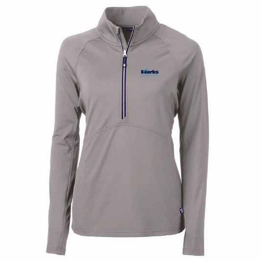 Cutter & Buck Women's Eco Stretch 1/4 Zip with Marks Supply Logo