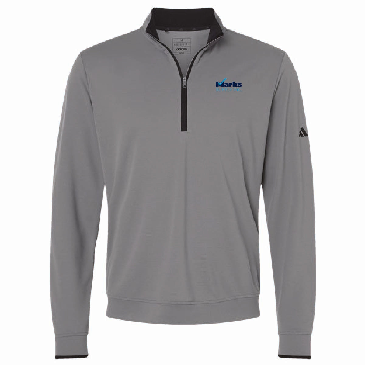 Adidas Men's Lightweight 1/4 Zip Pullover with Marks Supply Logo
