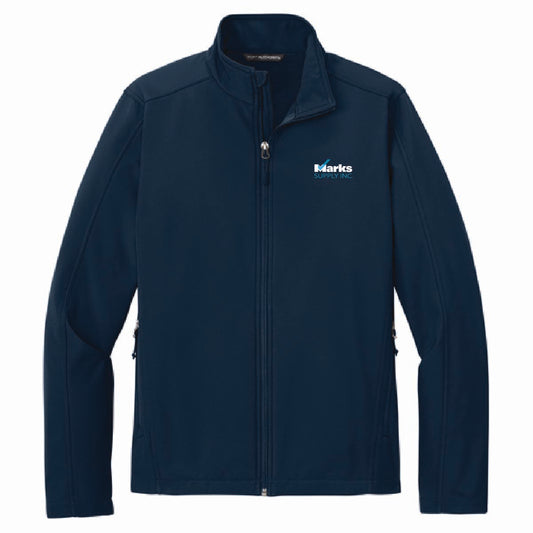 Port Authority Men's Core Soft Shell Jacket with Marks Supply Logo