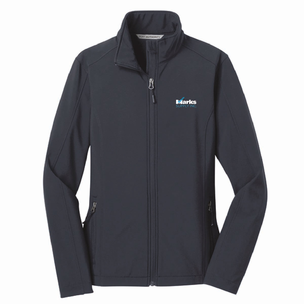 Port Authority Women's Core Soft Shell Jacket with Marks Supply Logo