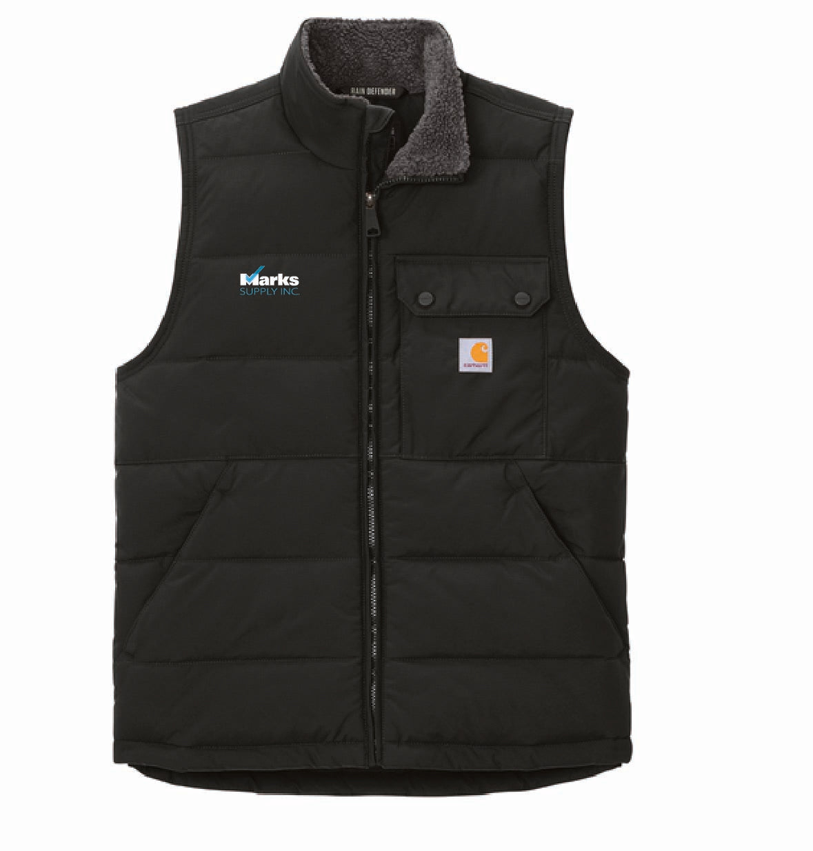 Carhartt Men's Rain Defender Soft Shell Jacket with Marks Supply Logo