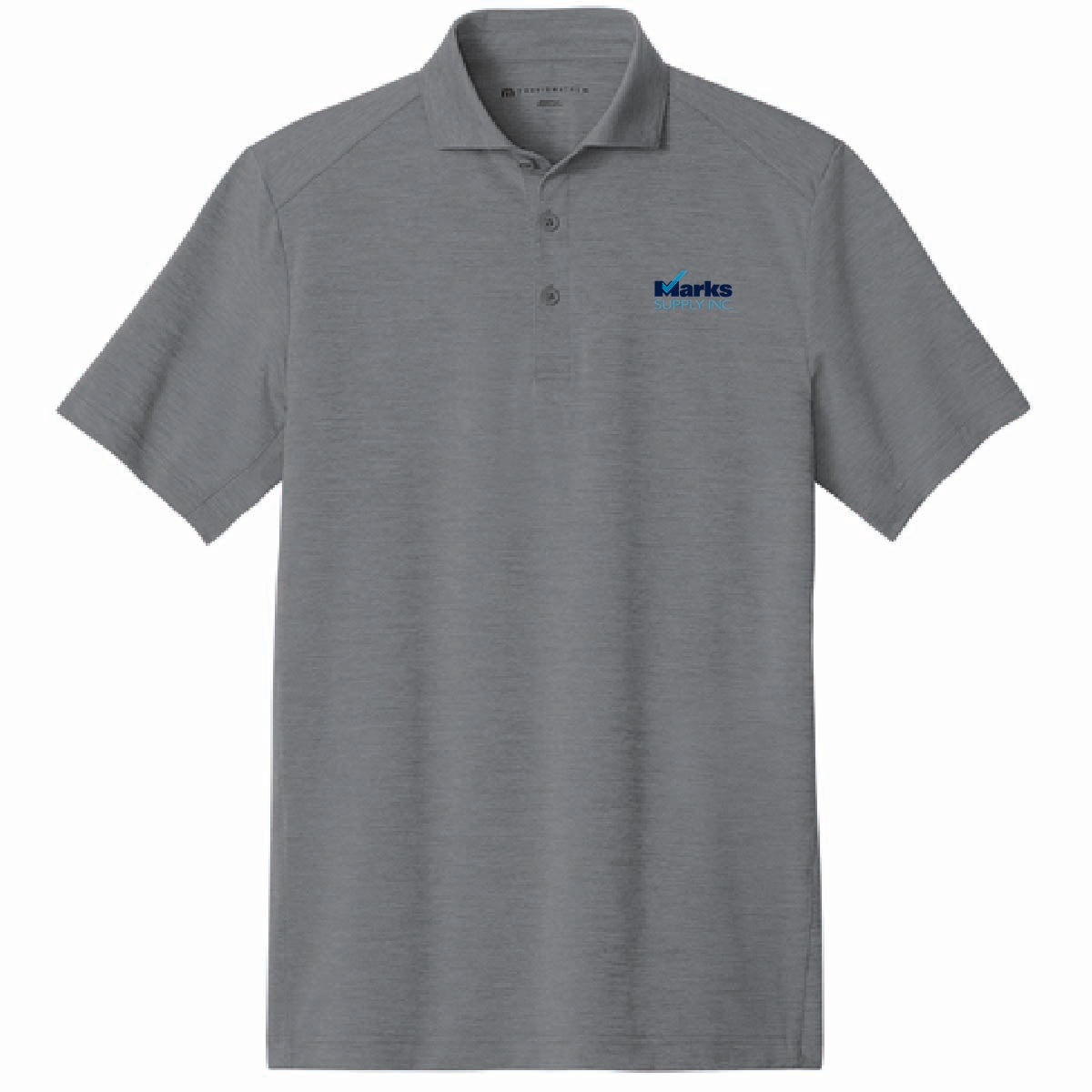 TravisMathew Men's Onward Polo with Marks Supply Logo