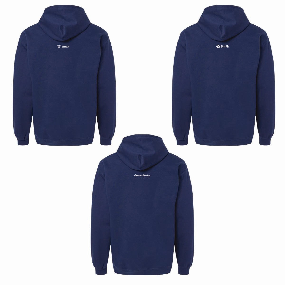 Gildan Unisex Full Zip Softstyle Hooded Sweatshirt with Marks Supply Logo