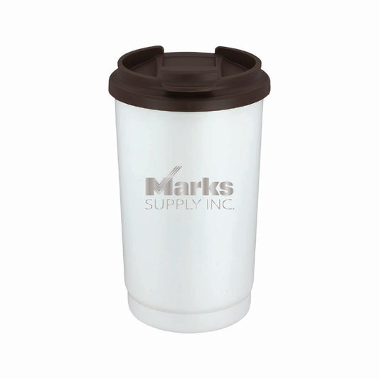 EarthTrendz 14oz Recycled Stainless Steel Tumbler - Marks Supply