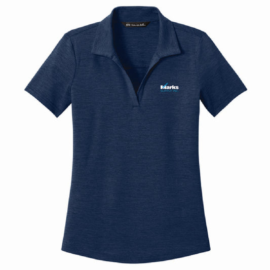 TravisMathew Women's Onward Polo with Marks Supply Logo