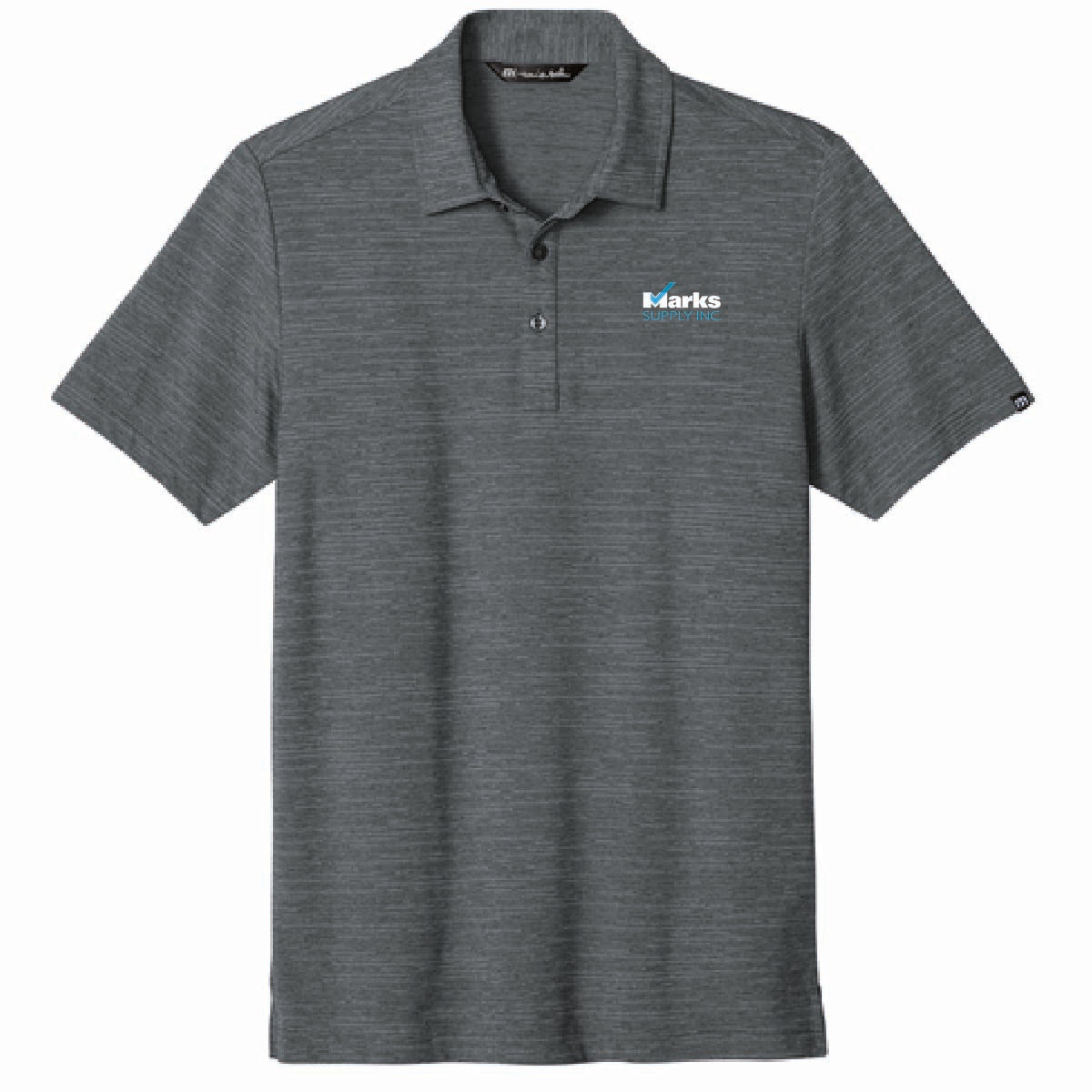 TravisMathew Men's Crestview Polo with Marks Supply Logo