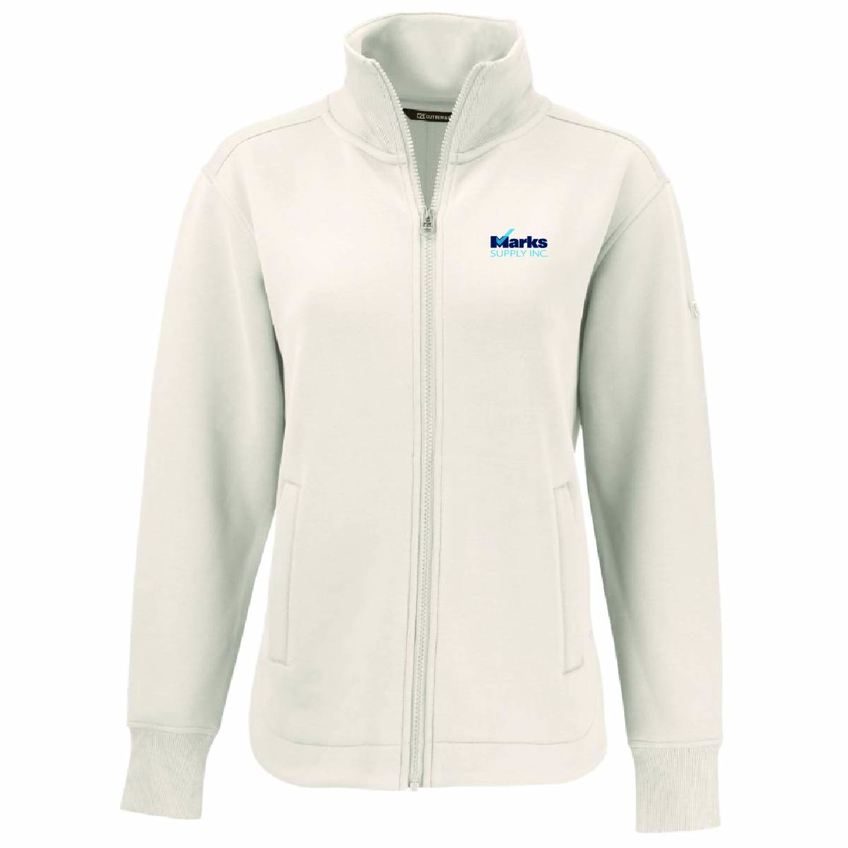 Cutter & Buck Women's Roam Full Zip Jacket with Marks Supply Logo