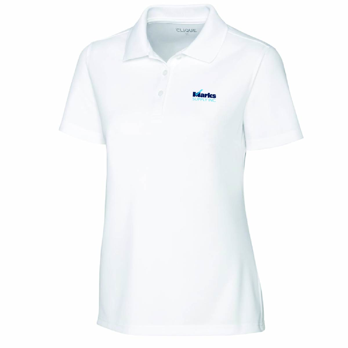 Clique by Cutter Women's Spin Performance Polo with Marks Supply Logo