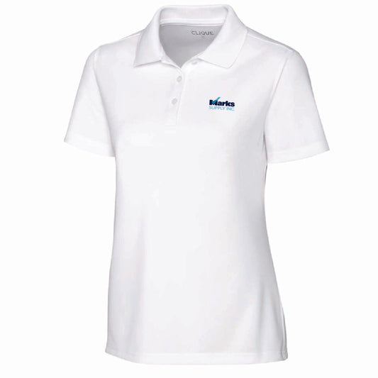 Clique by Cutter Women's Spin Performance Polo with Marks Supply Logo