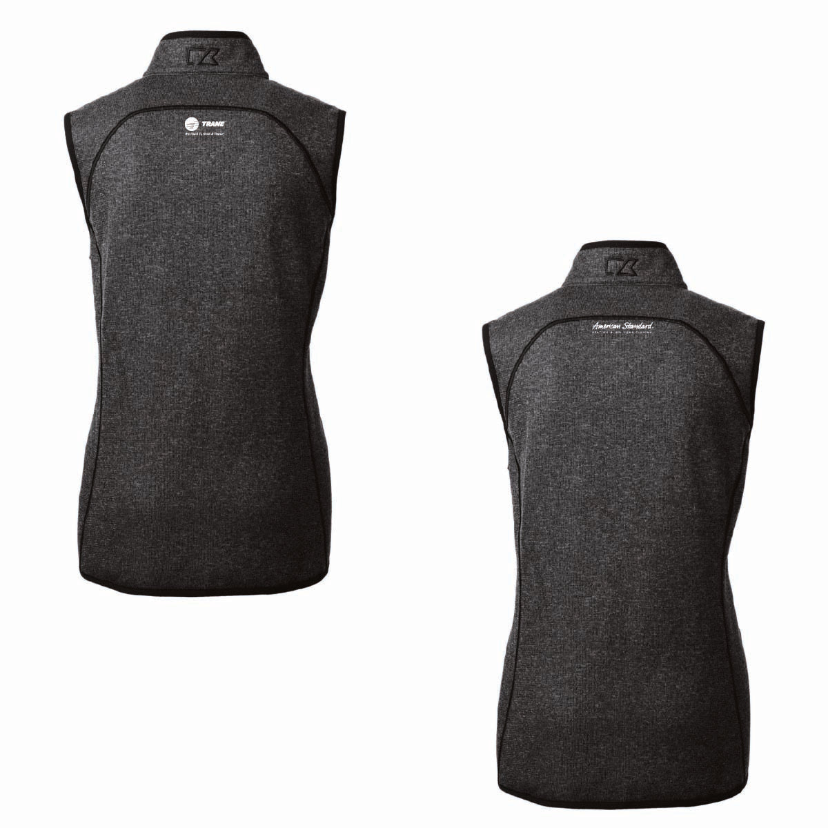 Cutter & Buck Women's Sweater-Knit Vest with Munch's Supply logo