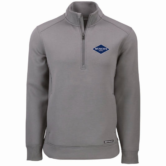 Cutter & Buck Men's Roam 1/4 Zip Pullover with Munch's Supply logo