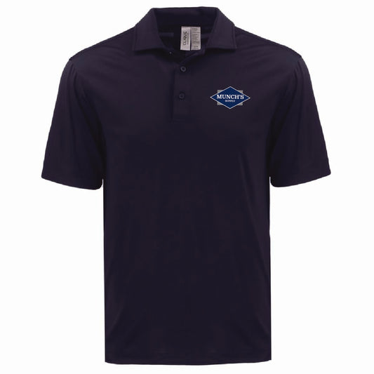 Clique by Cutter Men's Charge Active Polo with Munch's Supply logo