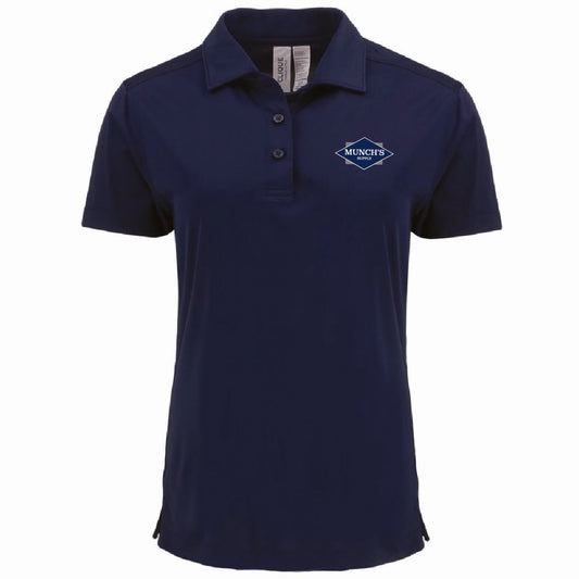 Clique by Cutter Women's Charge Active Polo with Munch's Supply logo
