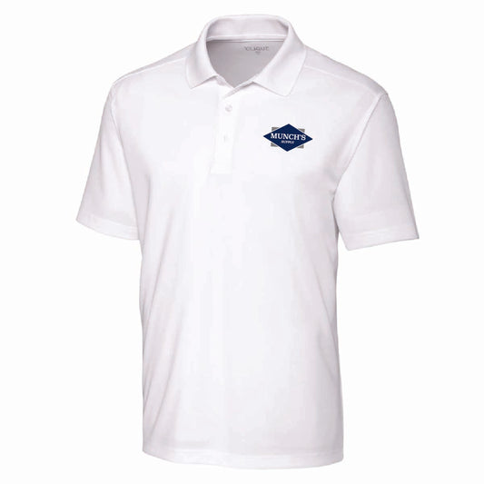 Clique by Cutter Men's Spin Performance Polo with Munch's Supply logo