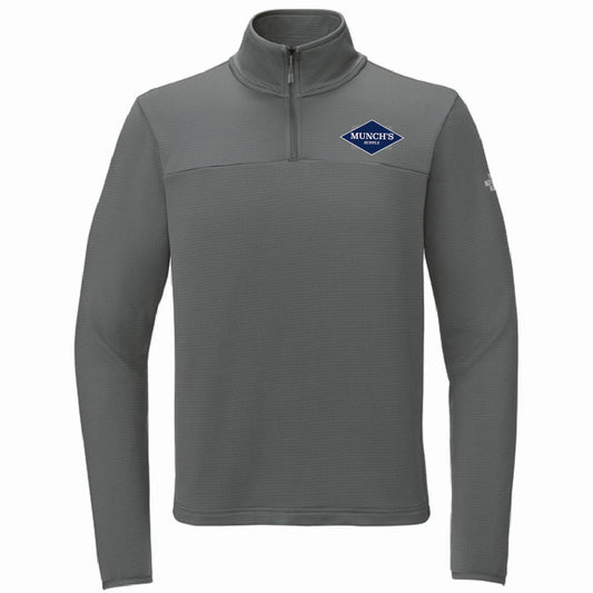 The North Face Men's Aim 1/4 Zip Fleece with Munch's Supply logo