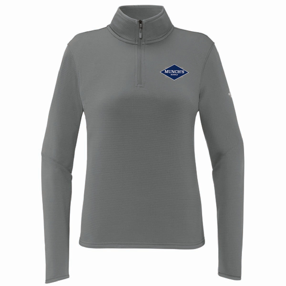 The North Face Women's Aim 1/4 Zip Fleece with Munch's Supply logo