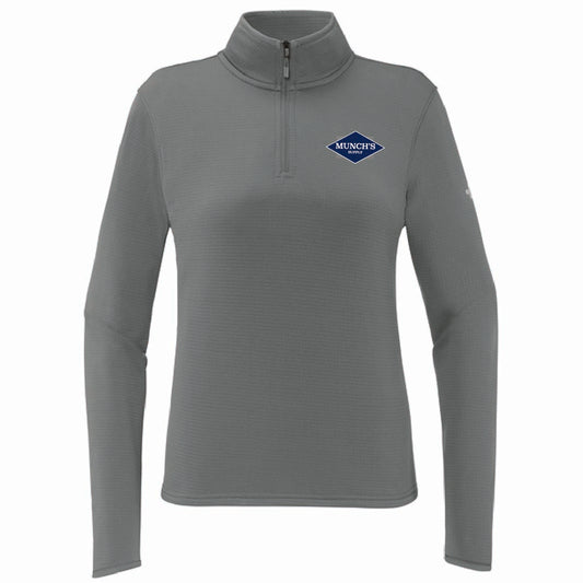 The North Face Women's Aim 1/4 Zip Fleece with Munch's Supply logo