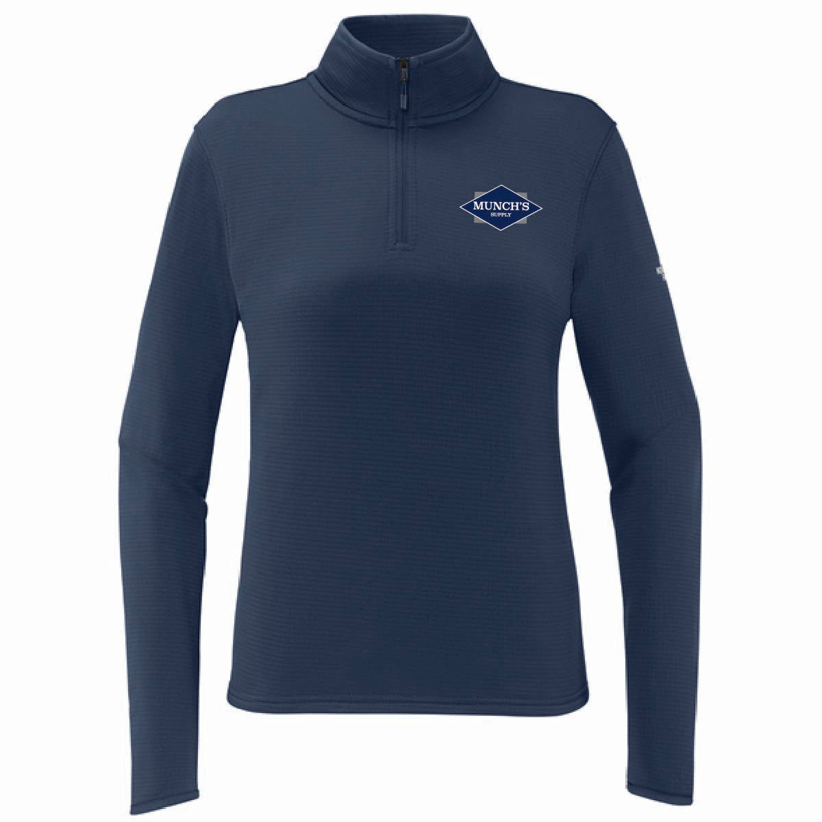 The North Face Women's Aim 1/4 Zip Fleece with Munch's Supply logo