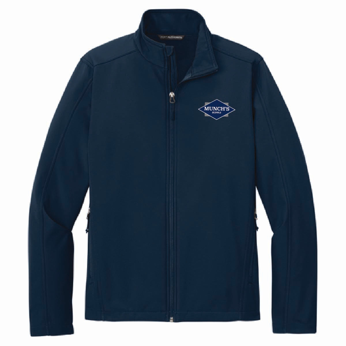 Port Authority Men's Core Soft Shell Jacket with Munch's Supply logo