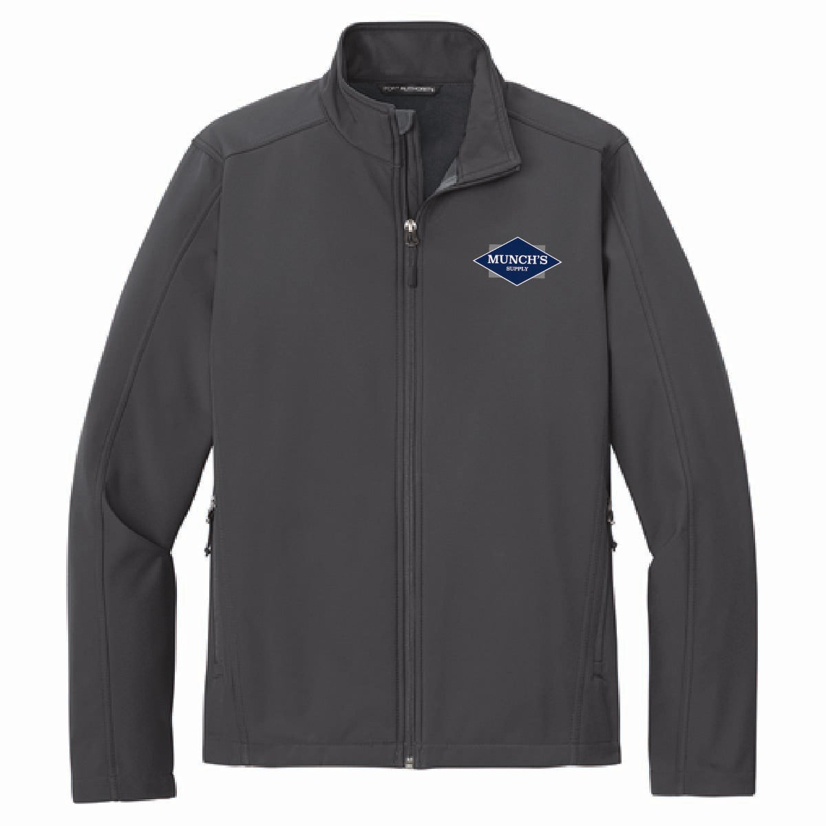 Port Authority Men's Core Soft Shell Jacket with Munch's Supply logo