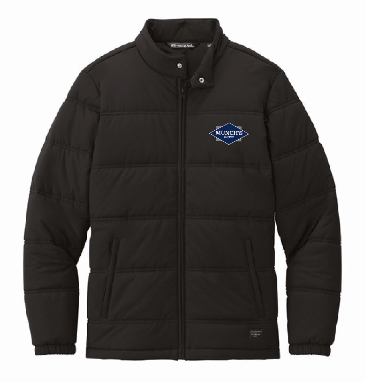 TravisMathew Men's Cold Bay Jacket with Munch's Supply logo