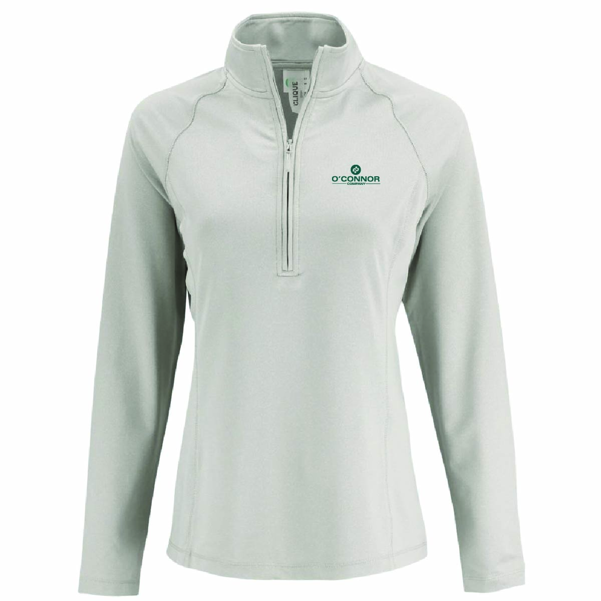 Clique by Cutter Women's Dash 1/4 Zip Sweatshirt with O'Connor Logo