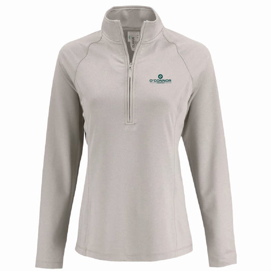 Clique by Cutter Women's Dash 1/4 Zip Sweatshirt with O'Connor Logo