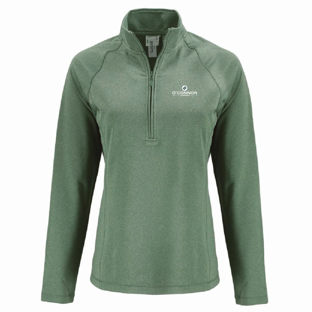 Clique by Cutter Women's Dash 1/4 Zip Sweatshirt with O'Connor Logo