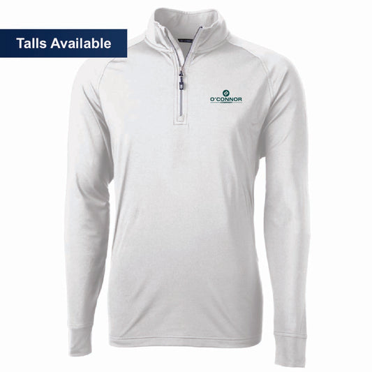 Cutter & Buck Men's Eco Stretch 1/4 Zip with O'Connor Logo