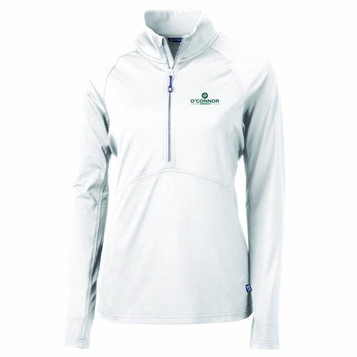 Cutter & Buck Women's Eco Stretch 1/4 Zip with O'Connor Logo