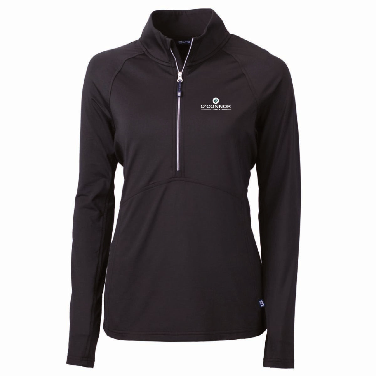 Cutter & Buck Women's Eco Stretch 1/4 Zip with O'Connor Logo