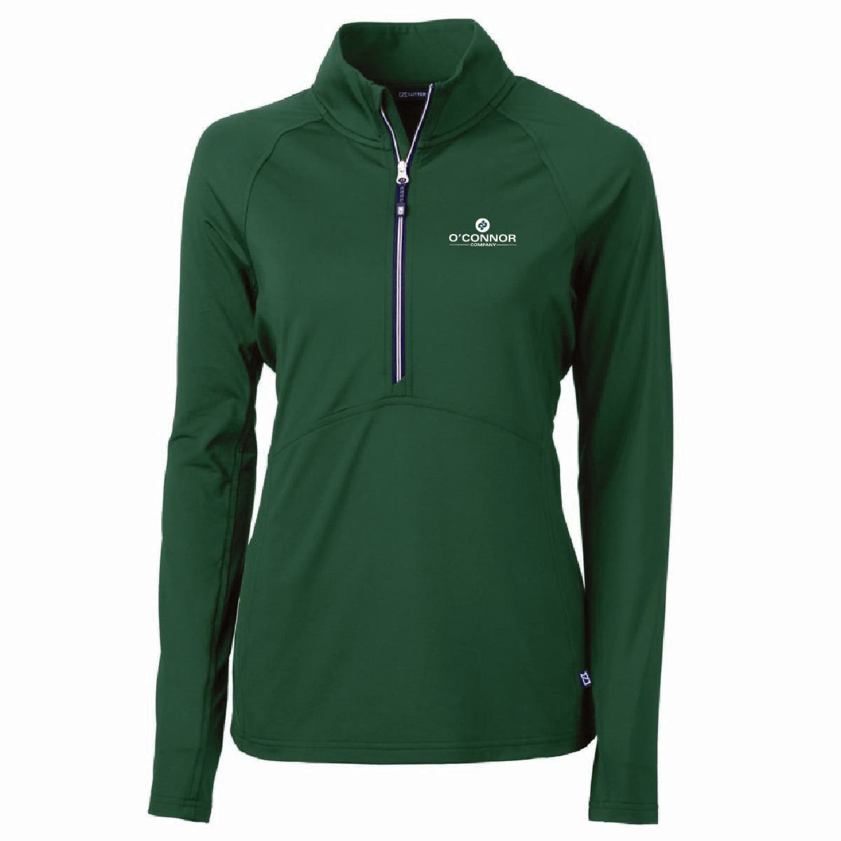Cutter & Buck Women's Eco Stretch 1/4 Zip with O'Connor Logo