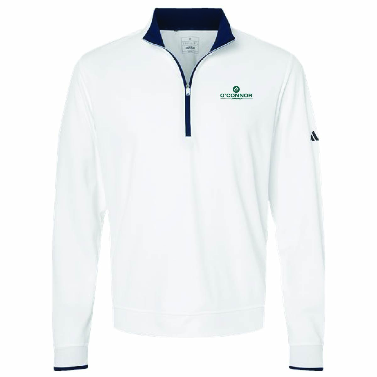 Adidas Men's Lightweight 1/4 Zip Pullover with O'Connor Logo