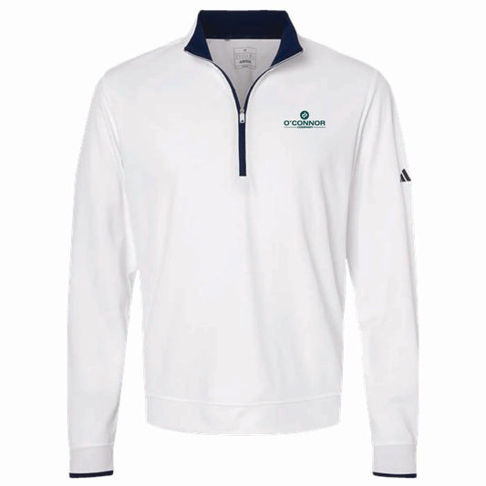 Adidas Men's Lightweight 1/4 Zip Pullover with O'Connor Logo
