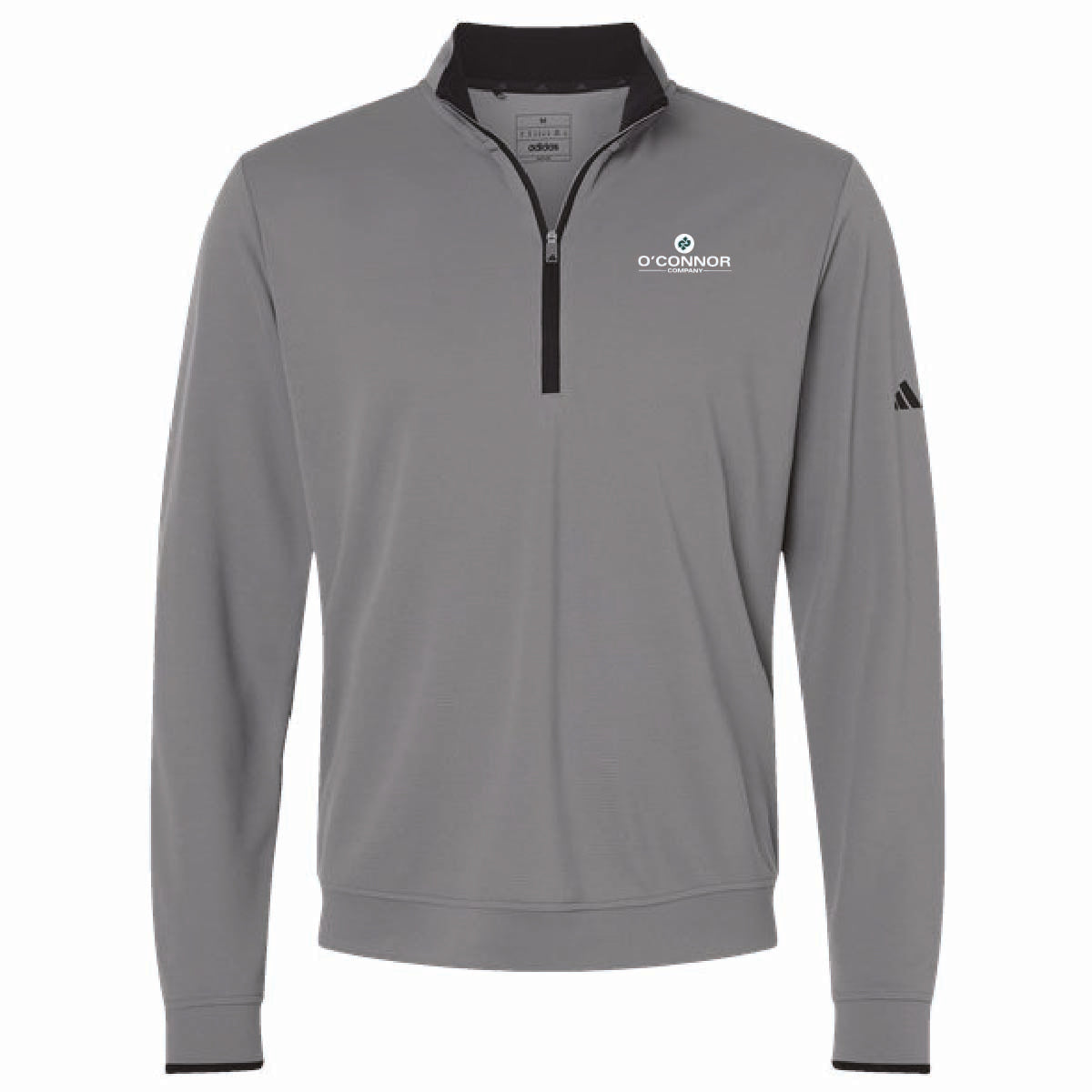 Adidas Men's Lightweight 1/4 Zip Pullover with O'Connor Logo