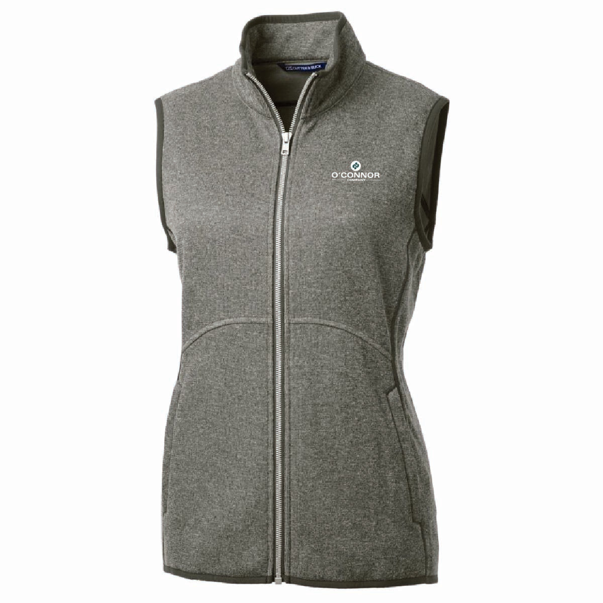 Cutter & Buck Women's Sweater-Knit Vest with  O'Connor Logo