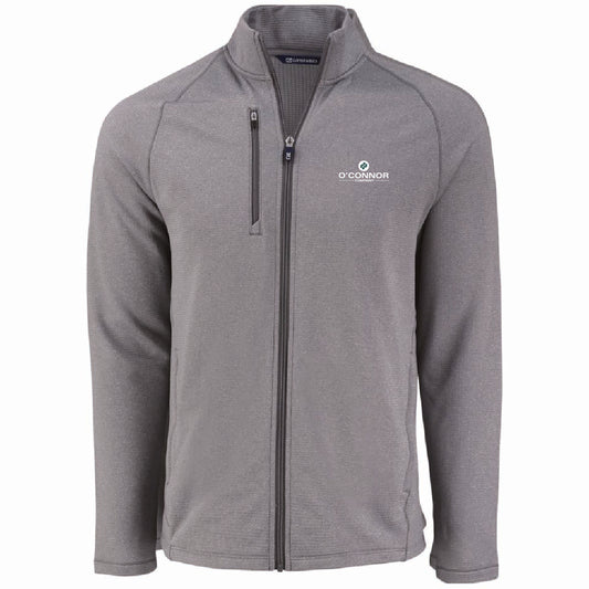 Cutter & Buck Men's Peshastin Fleece Full Zip Jacket with O'Connor Logo