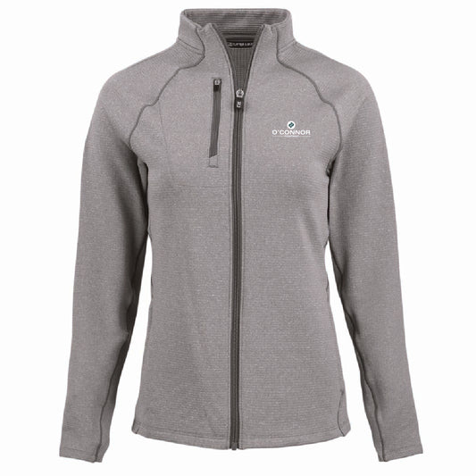Cutter & Buck Women's Peshastin Fleece Full Zip Jacket with O'Connor Logo