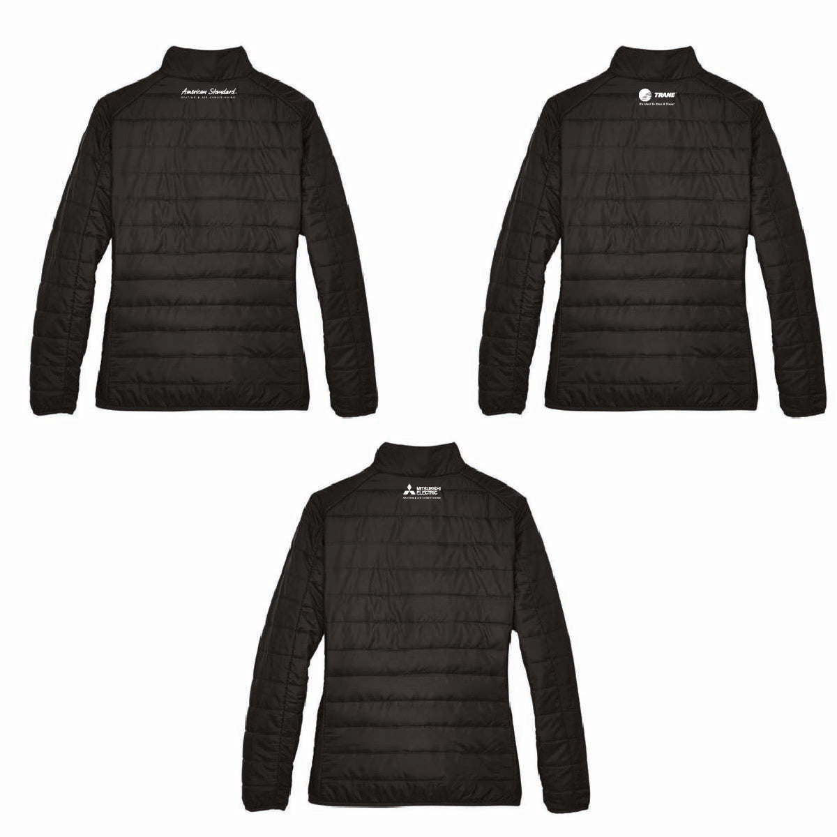 Core 365 Women's Packable Puffer Jacket with O'Connor Logo